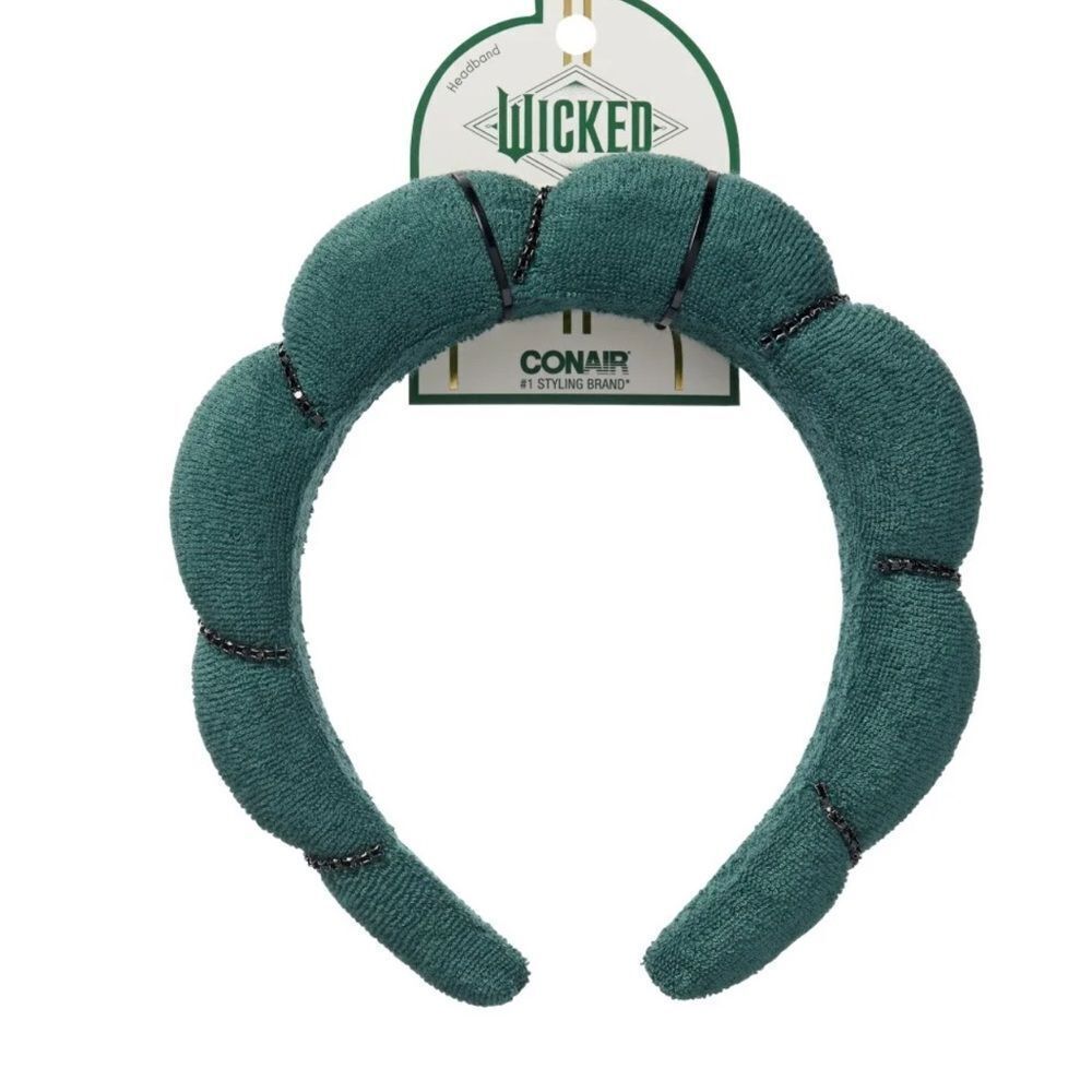 Wicked Spa headband Green Pink by Conair